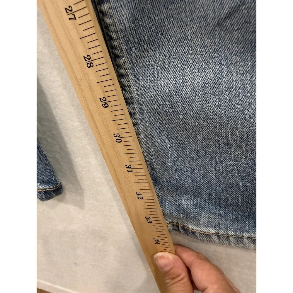 Levi's 559 Relaxed Straight Jeans Mens 38x34 Blue Denim Stretch 00559-0603